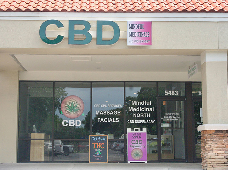 Mindful Medicinals Sarasota Inside store