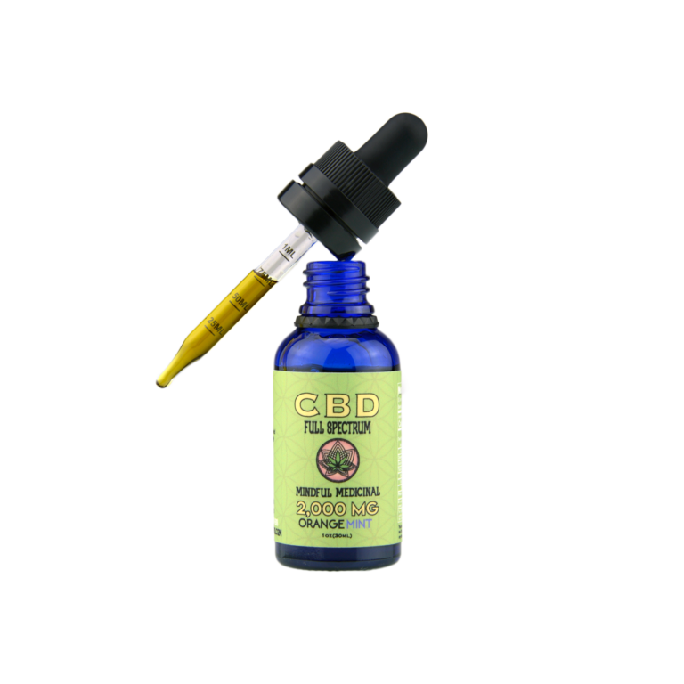2000mg Full Spectrum Tincture - Mindful Medicinal Sarasota CBD
