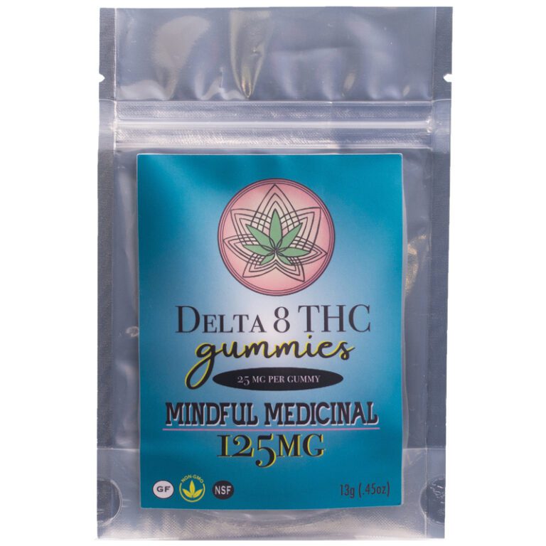 Delta 8 THC Gummies (25mg) | Lemon - Mindful Medicinal Sarasota CBD