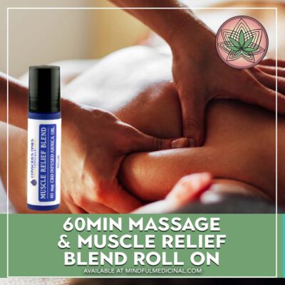 CBD Bundle | CBD Infused Deep Tissue Massage & Muscle Relief Blend Roll On - Mindful Medicinal Sarasota CBD