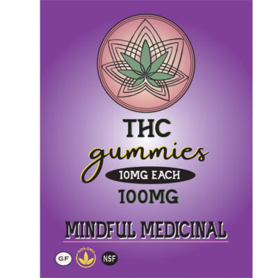 THC Delta 9 Gummies 10 mg - Mindful Medicinal Sarasota CBD