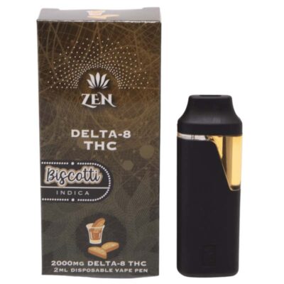 Levit8 - Zen 2ml Delta 8 Disposable - Biscotti - Mindful Medicinal Sarasota CBD