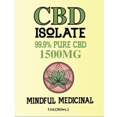 1500mg CBD Isolate - Mindful Medicinal Sarasota CBD