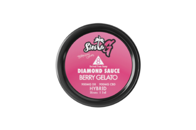 Delta 8 Diamond Sauce Berry Gelato Hybrid Nectar - Mindful Medicinal Sarasota CBD